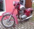 restaurierter Motorrad - Oldtimer