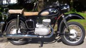 restaurierter Motorrad - Oldtimer