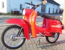 restaurierter Moped - Oldtimer