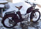 restaurierter Motorrad - Oldtimer